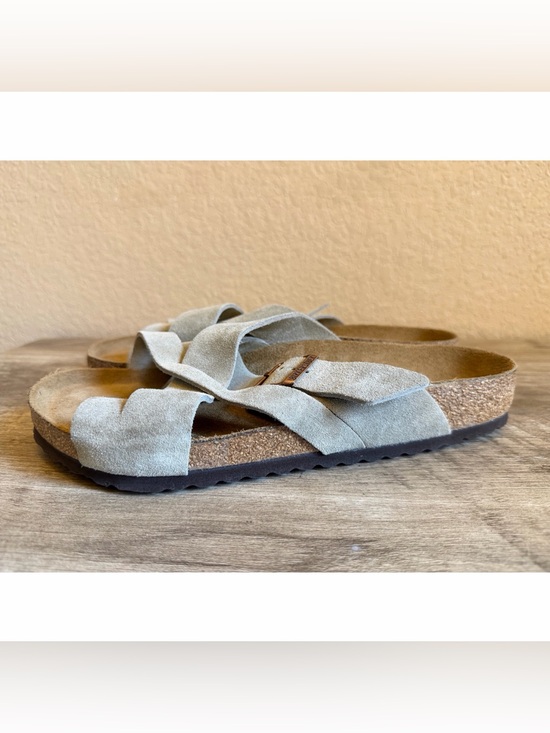 NWOB Birkenstock Lugano Soft Footbed Mens Sandals Size 10 Regular/wide main image 8